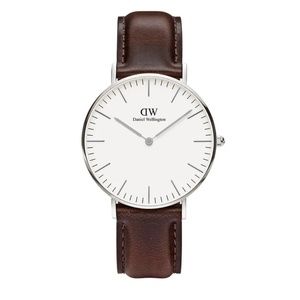 Daniel Wellington classic Bristol 36mm, silver